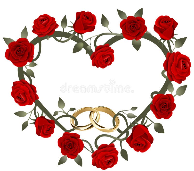 Intertwined Heart Wedding Stock Illustrations – 455 Intertwined