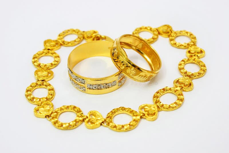 Golden Jewellery