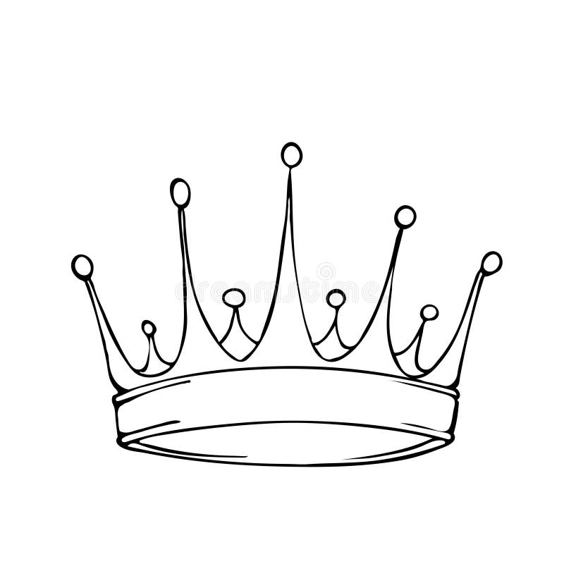 Golden king crown stock illustration. Illustration of king ...