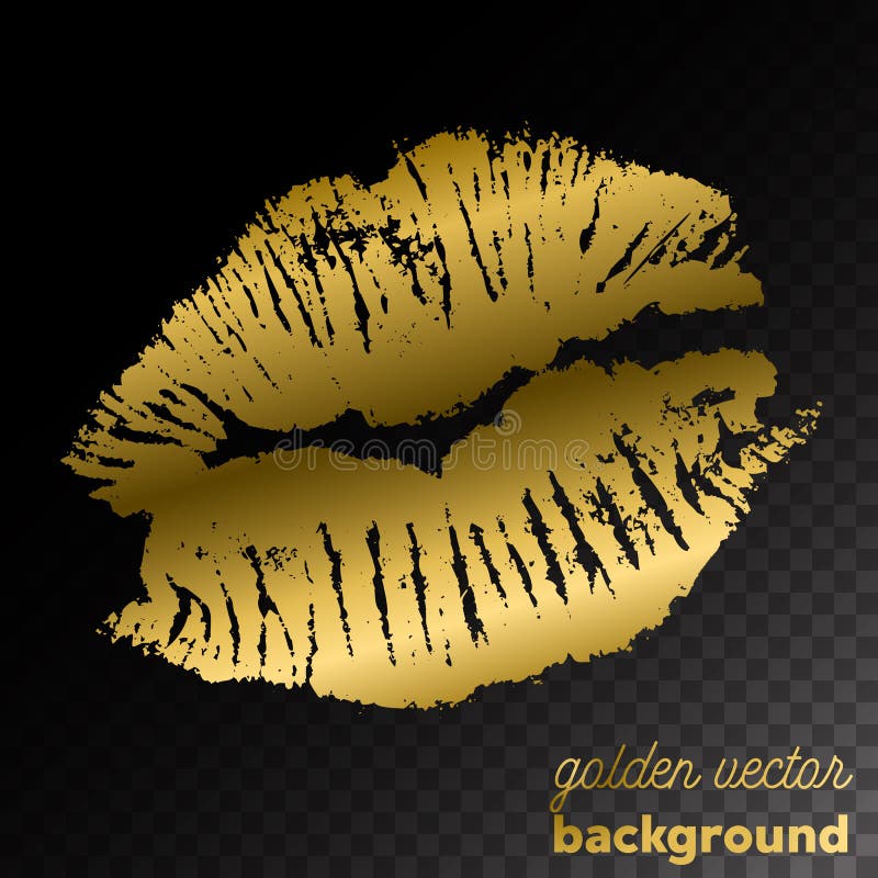 Gold Paint Smudges Drips Face Lips Stock Photo 1259706193