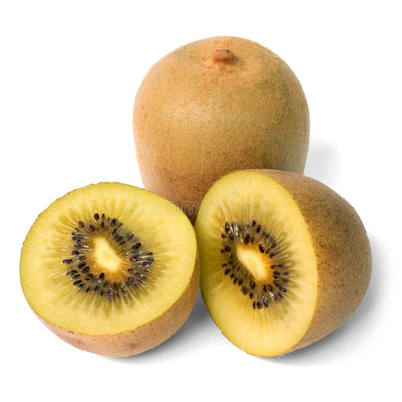 Golden Kiwifruit isolated