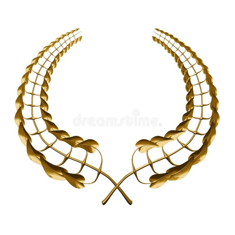 Golden Laurel Wreath