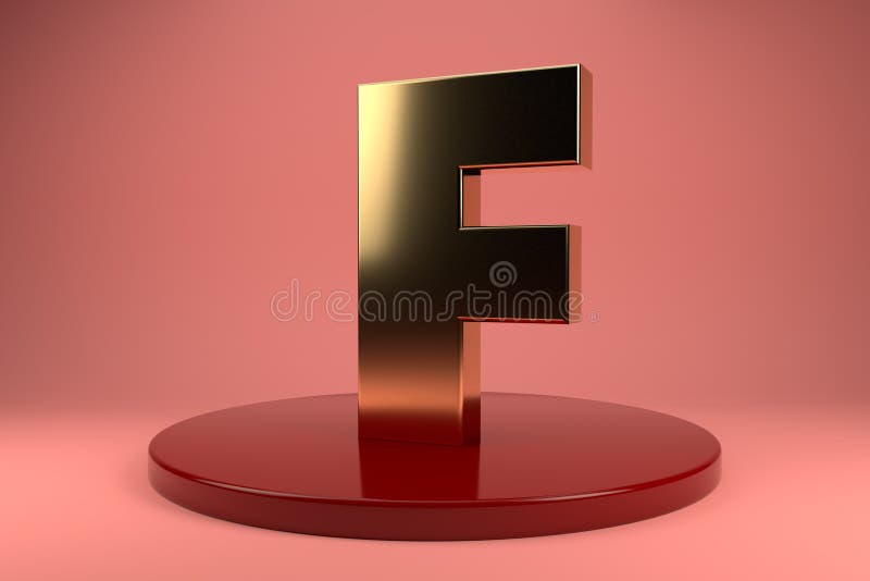 Golden Letter E Uppercase Wallpaper 3d Rendering 3d Illustrator Stock Illustration Illustration Of Alphabet Golden