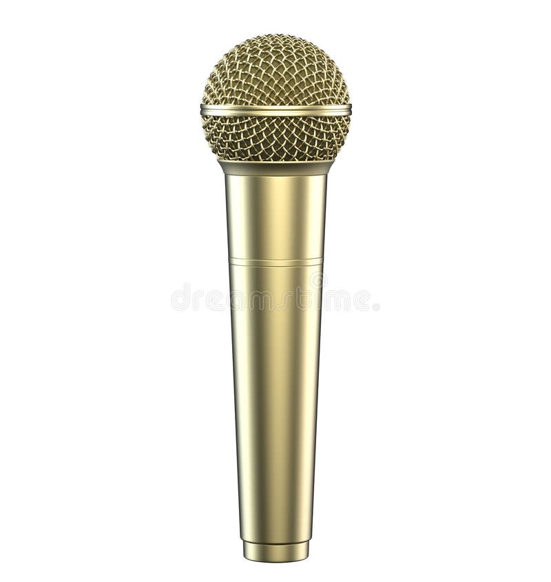 Golden Microphone Png Stock Illustrations 8 Golden Microphone Png
