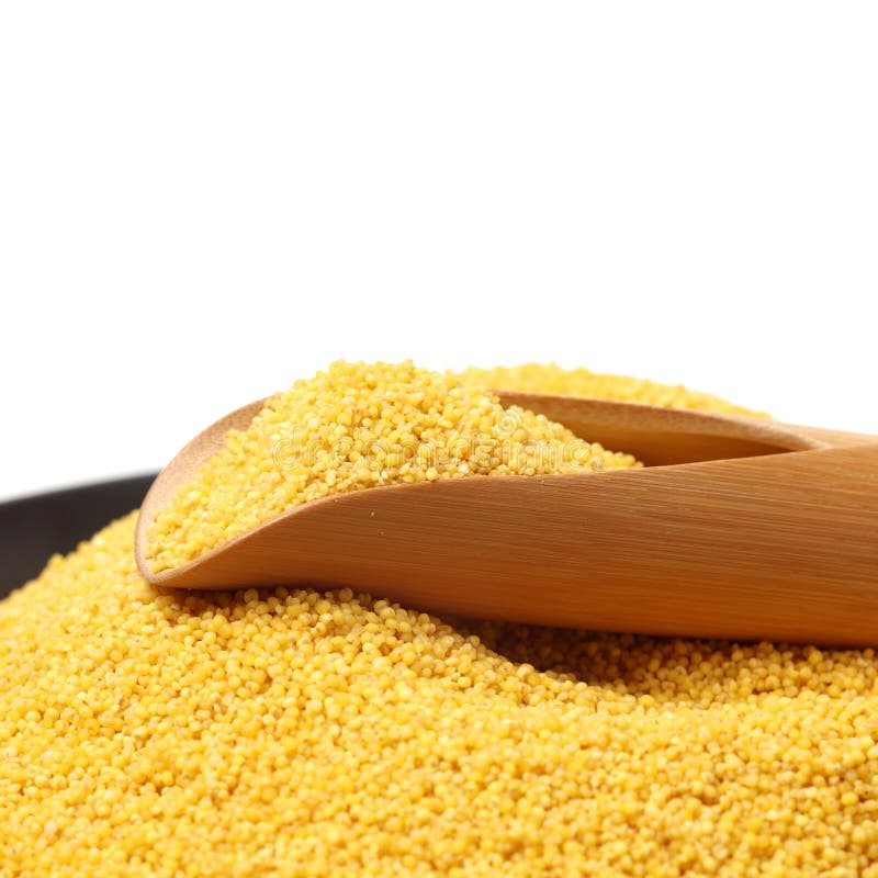 Golden millet stock image. Image of agriculture, background 110499827