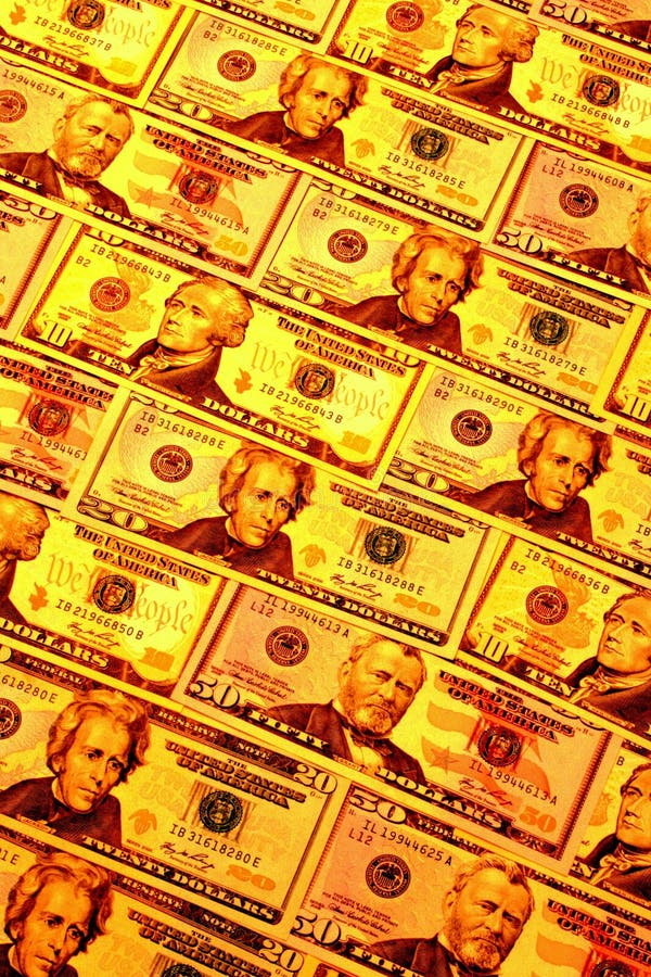 Golden money stock image. Image of currency, bill, earn 10331683