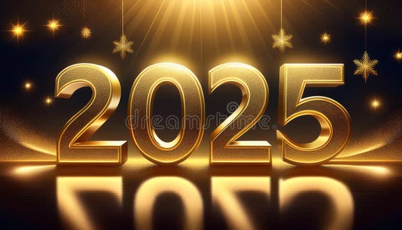401 Golden 2025 Illuminated New Year Celebration Stock Photos Free & RoyaltyFree Stock Photos