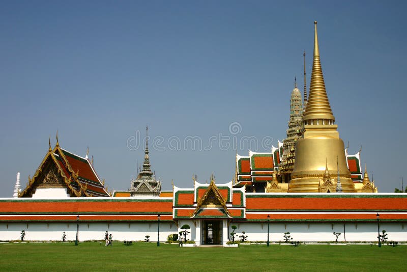 Golden Pagoda in Grand Palace