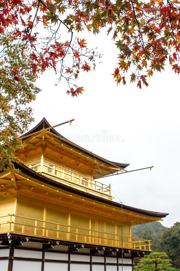 Golden Pavilion at Kinkakuji Temple, Kyoto Japan