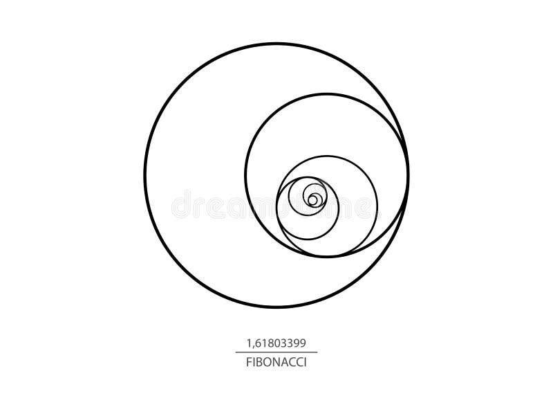 Fibonacci Sequence Circle Golden Ratio Geometric Shapes Spiral Circles In Golden Proportion Futuristic Minimalist Design Stock Vector Illustration Of Harmony Line Fibonacci Sequence Circle Golden Ratio Geometric Shapes Spiral Circles In Golden Proportion Futuristic Minimalist Design Stock Vector Illustration Of Harmony Line