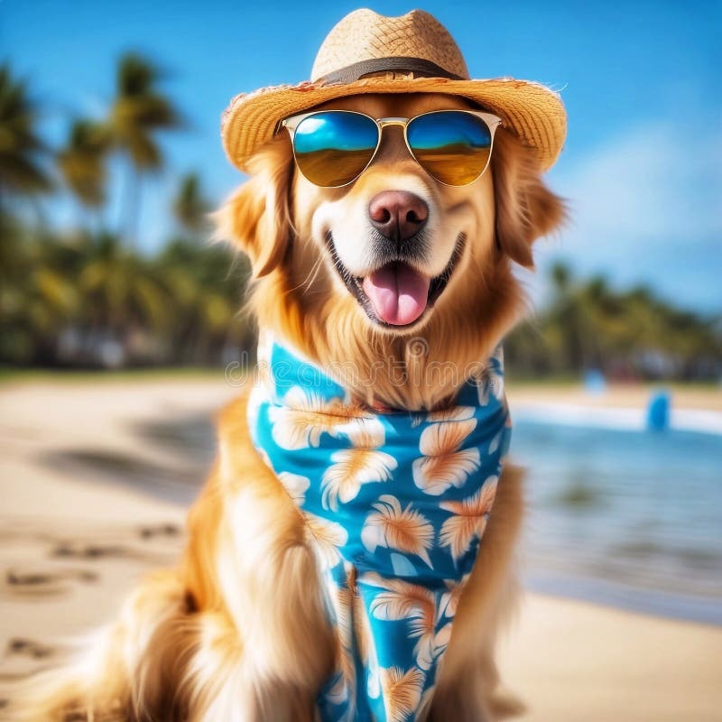 Dog Sun Hat Royalty-Free Images, Stock Photos & Pictures