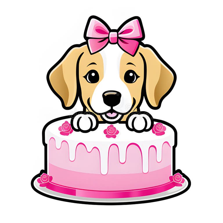 Golden Retriever Birthday Clip Art Stock Photos - Free & Royalty-Free