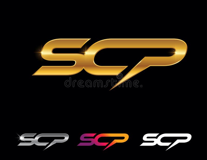 SCP Letter Initial Logo Design Vector Illustration Royalty Free SVG,  Cliparts, Vectors, and Stock Illustration. Image 178510757.