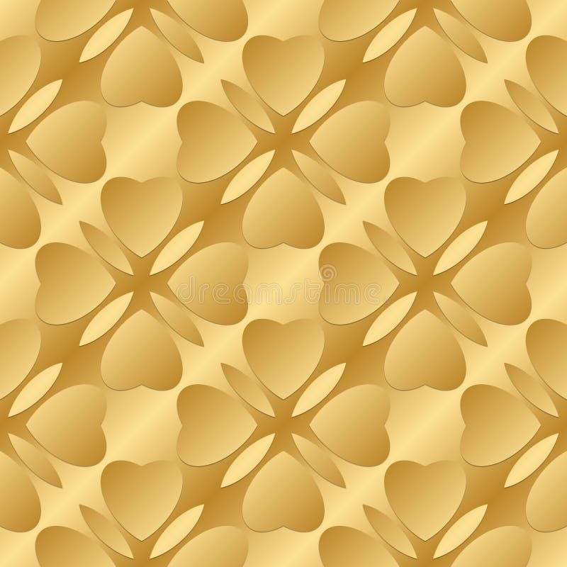 Gold Background With Seamless Pattern, Suitable As Wrapping Paper.Gold Paper  With Seamless Abstract Pattern. Imitation Of Gold. Stock Photo, Picture and  Royalty Free Image. Image 98621363.
