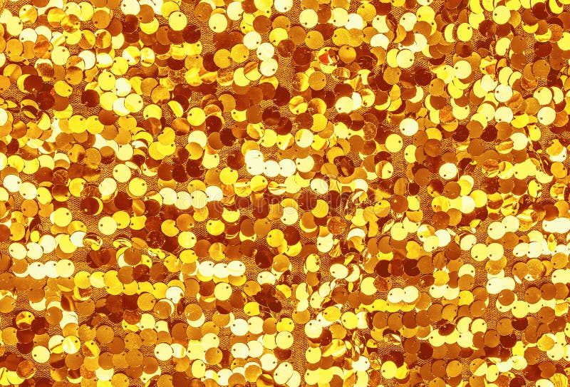 Sparkling golden sequin textile background Stock Photo by ©andre2013  187503216
