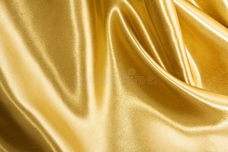 Golden silk stock image. Image of beautiful, fashion 13395889