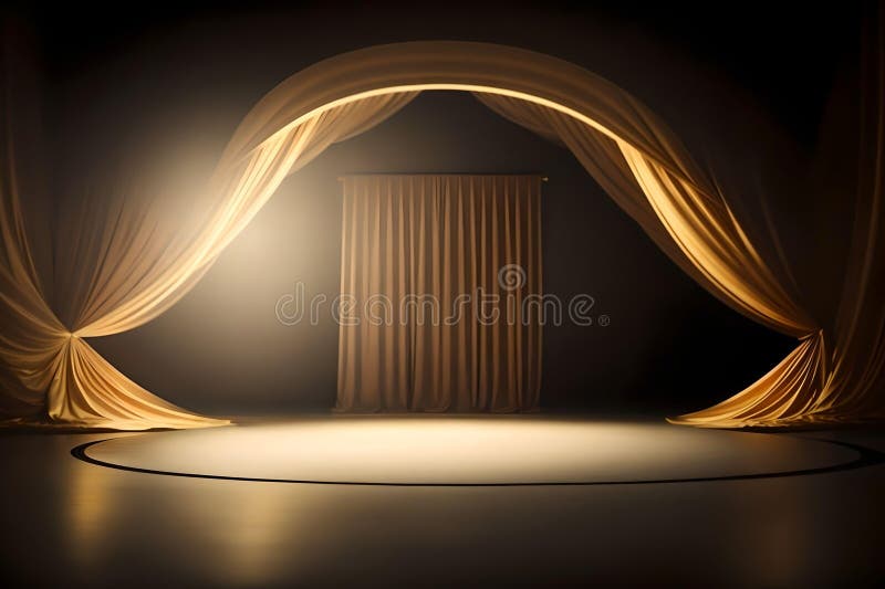 Yellow Velvet Theater Curtains Stock Illustrations 149 Yellow Velvet