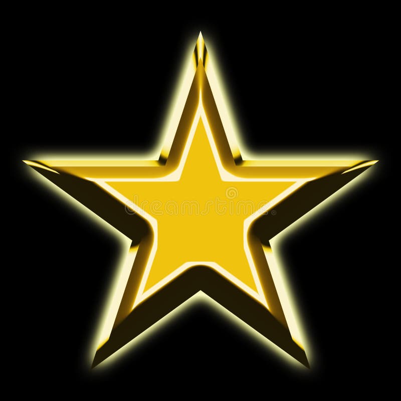 Golden star