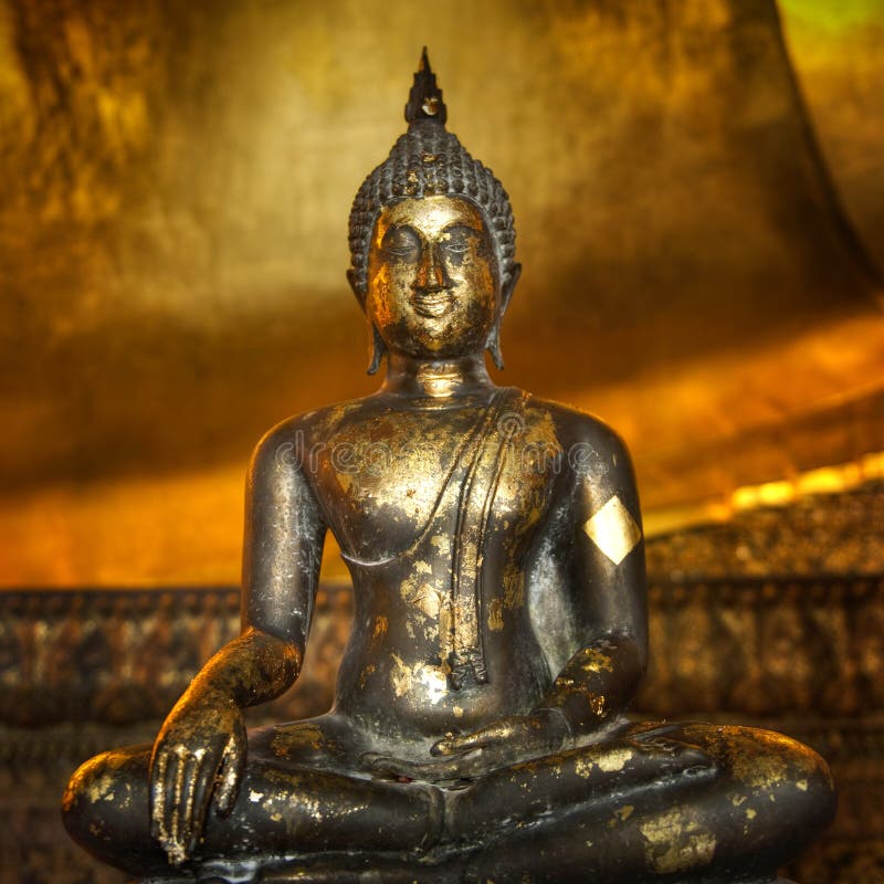 Statue of Buddha stock image. Image of culture, golden - 26440337