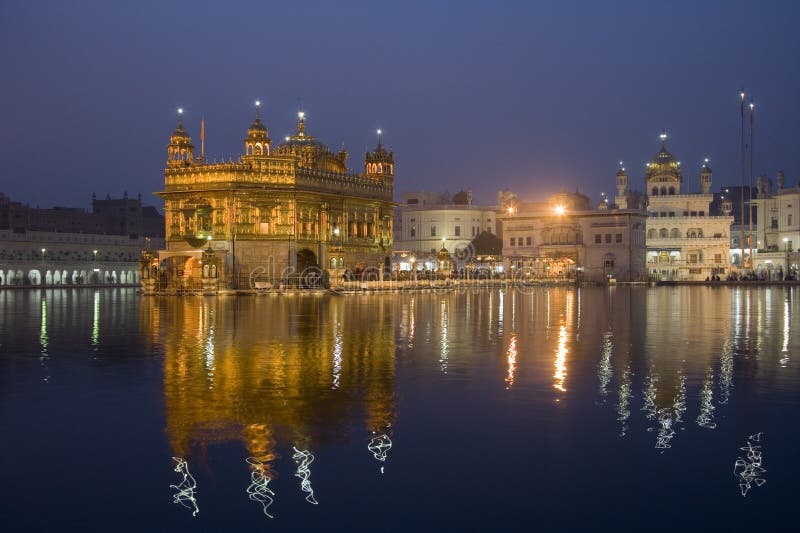 Golden Temple - Amritsar - India Stock Photo - Image of holiest, ornate:  17558856