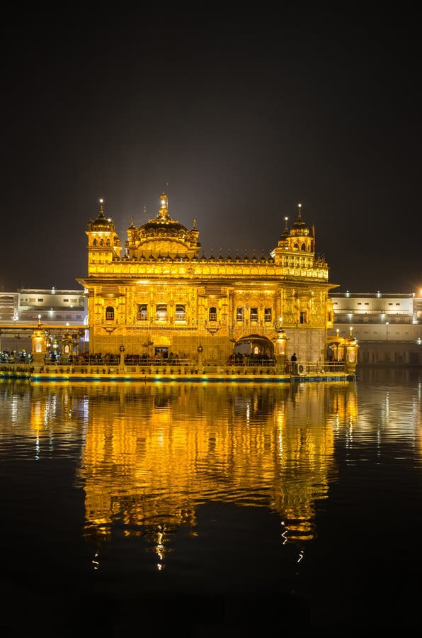 Golden Temple at Night in Amritsar, Punjab, India Stock Image - Image of hindus, landmark: 181940369 Golden Temple at Night in Amritsar, Punjab, India Stock Image - Image of hindus, landmark: 181940369