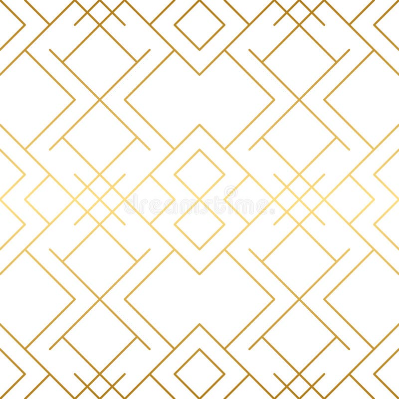 Golden texture. Seamless geometric pattern. Golden background. Vector seamless pattern. Geometric background with rhombus and nodes. Abstract geometric pattern. Vector abstract seamless pattern vectors