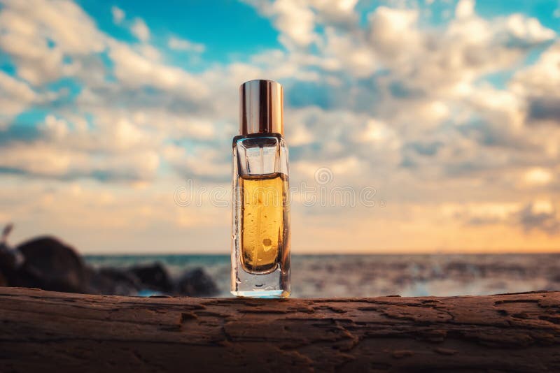 Blurred Background View Modern Design Perfume Stock Photo 1661987677