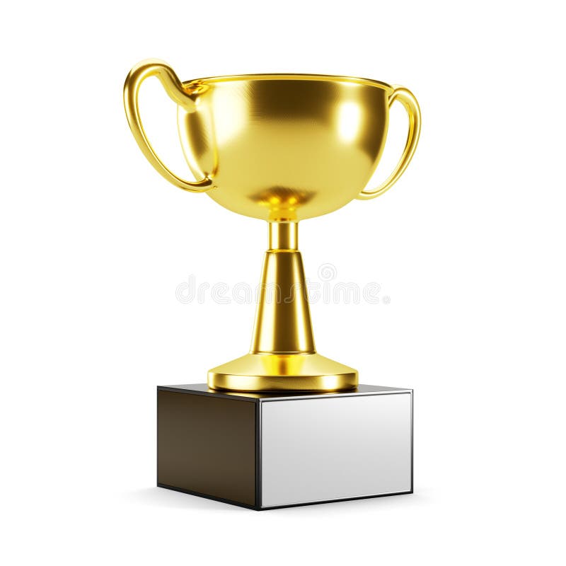 Golden Trophy Stand Stock Illustrations 1,943 Golden Trophy Stand