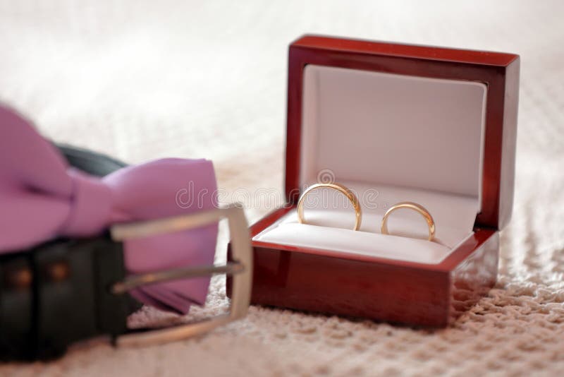 Wedding rings exchange stock image. Image of bride, priest - 36281385