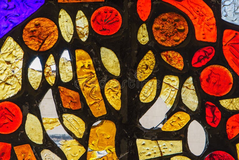Yellow, Stained Glass, Glass, Window Picture. Image 136625320