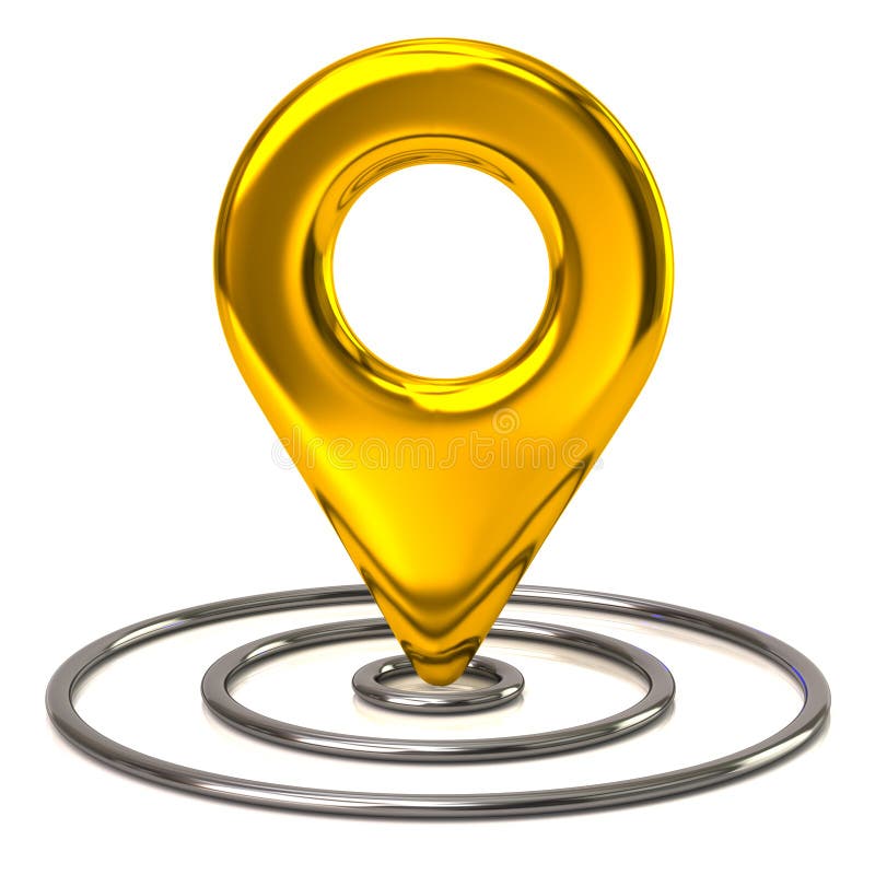 You are Here Icon. Map Pointer Icons. Marker Location Icon with You are