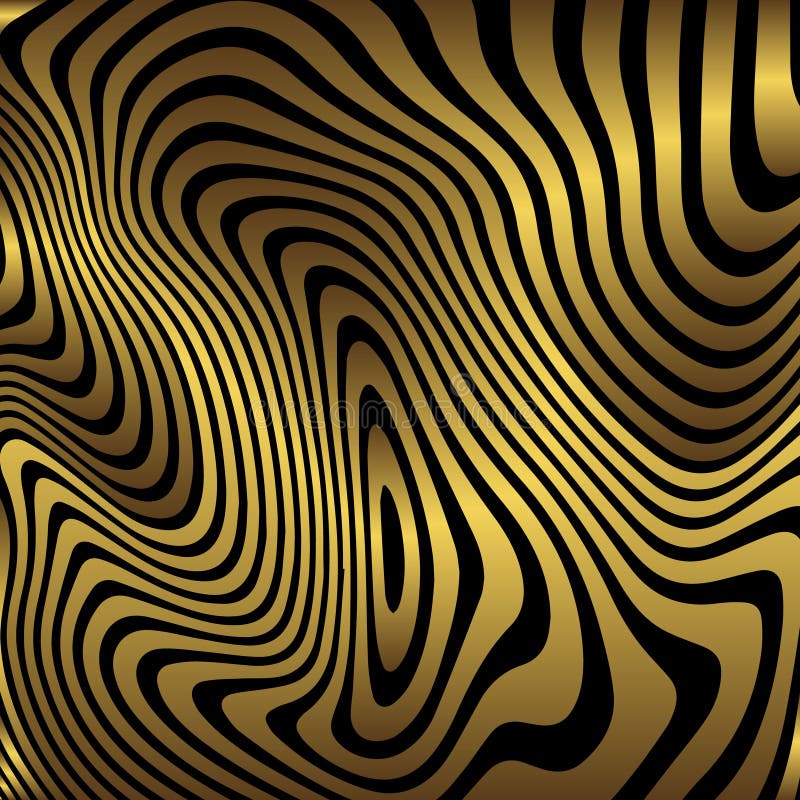 Gold zebra pattern stock vector. Illustration of handmade 66509758