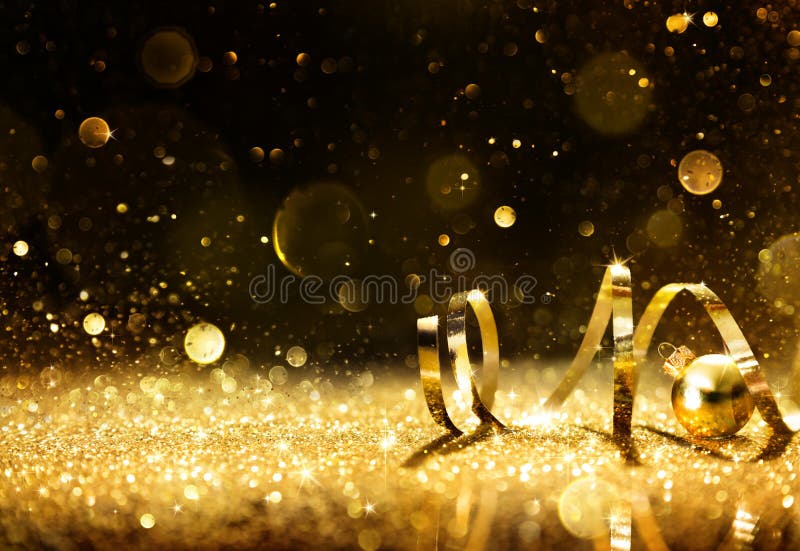 Goldene Ausläufer mit funkelndem Funkeln stockfoto Goldene Ausläufer mit funkelndem Funkeln stockfoto