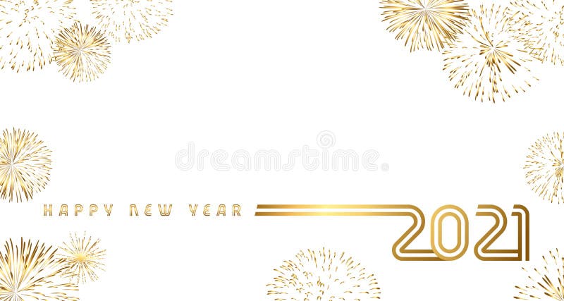 Happy New Year 21 Farbenfrohe Facet Logo Design Vektor Abbildung Illustration Von Zeichen Abdeckung