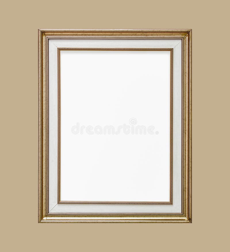 Goldener Rahmen stock abbildung