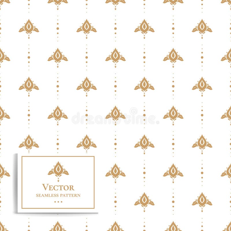 Goldenes geometrisches nahtloses Blumenmuster weinlese minimal Stilisiert Blumen lizenzfreie abbildung Goldenes geometrisches nahtloses Blumenmuster weinlese minimal Stilisiert Blumen lizenzfreie abbildung