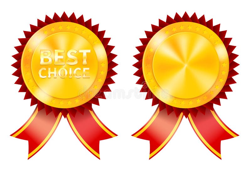 Goldmedaillenillustration lizenzfreie abbildung Goldmedaillenillustration lizenzfreie abbildung