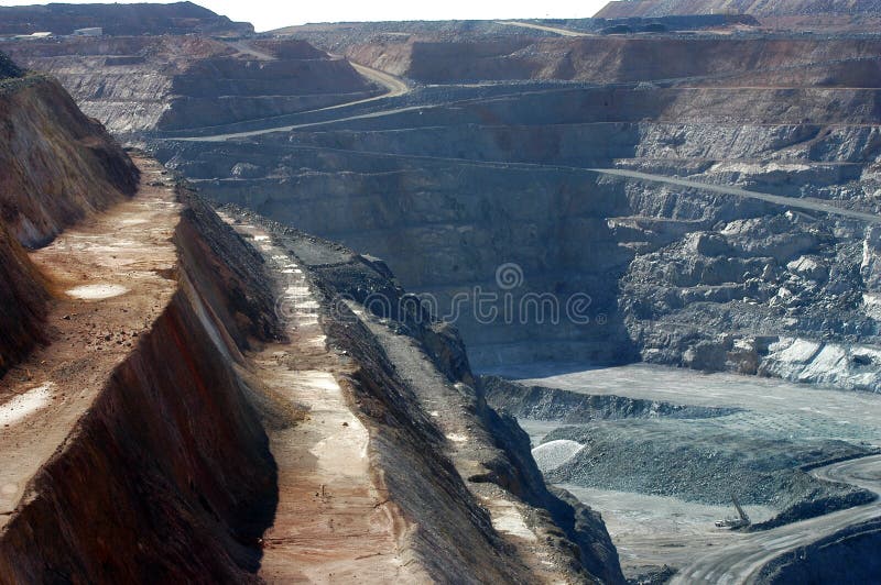 Goldmine of Kalgoorlie royalty free stock image