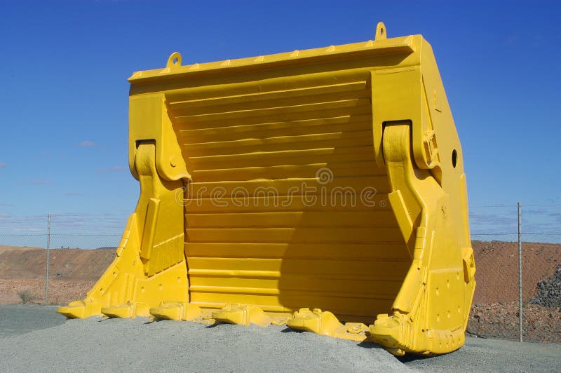 Goldmine of Kalgoorlie stock image
