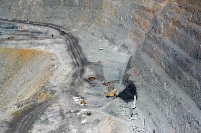 Goldmine of Kalgoorlie royalty free stock photo