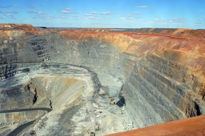 Goldmine of Kalgoorlie royalty free stock photography