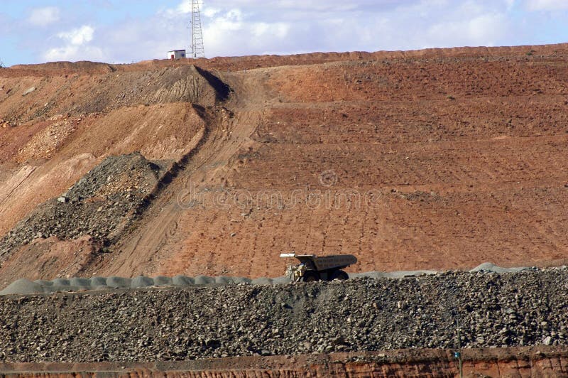 Goldmine of Kalgoorlie stock photos