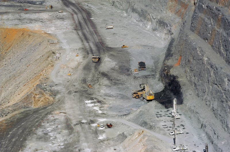 Goldmine of Kalgoorlie stock photos