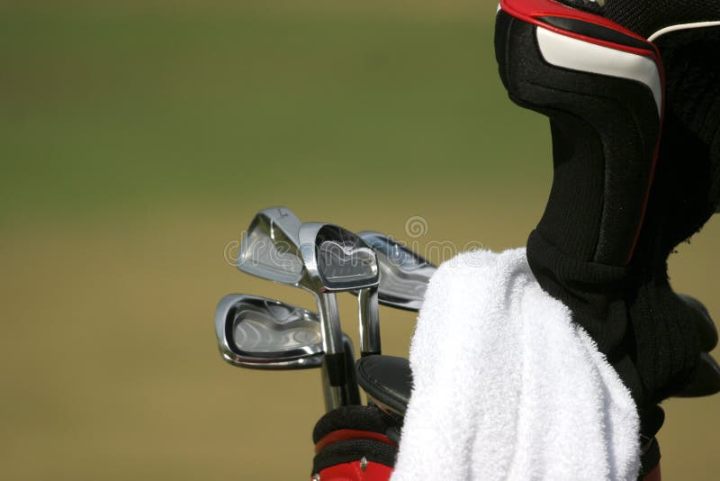 Golf Bag And Set Of Clubs Picture. Image 3015253