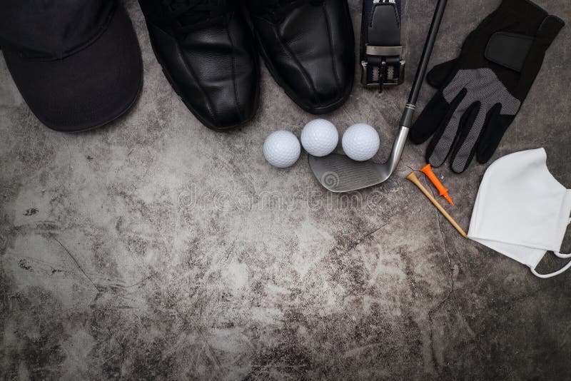 Golf ball and accessories stock image. Image of ball 207180517