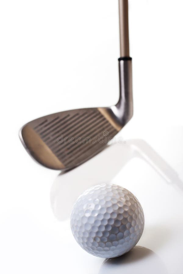 Golf club and golf ball stock photo. Image of sport, leisure 10220768
