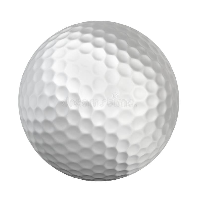 Golf Ball Isolated stock photo. Illustration of club - 36115806