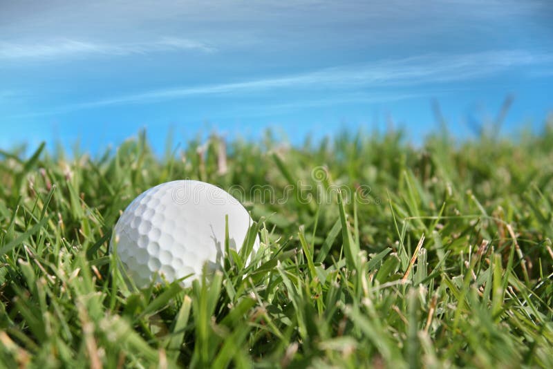 Golf ball stock image. Image of sport, green, play, white 3031525