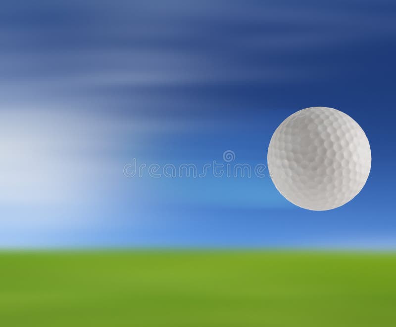 Golf ball on green stock photo. Image of goal, form, leisure 26524166