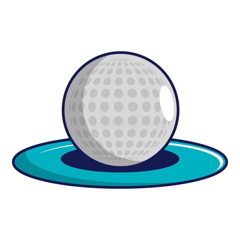 Golf Ball Images Cartoon Stock Illustrations – 7,124 Golf Ball Images ...